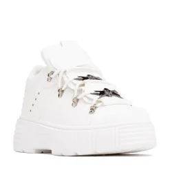 Womens KOI Footwear Rimo Core Chunky Trainer - White