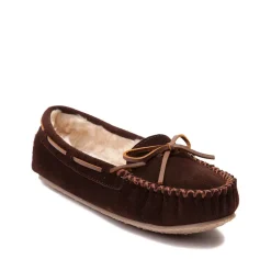 Womens Minnetonka Cally Casual Shoe - Chocolate