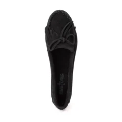 Womens Minnetonka Kilty Casual Shoe - Black