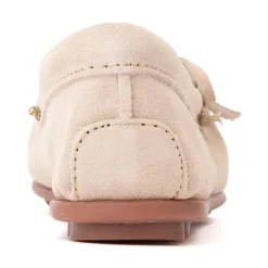 Womens Minnetonka Kilty Casual Shoe - Stone