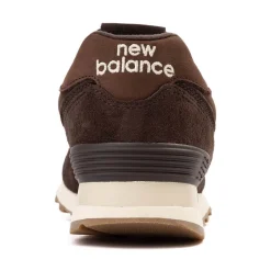 Womens New Balance 574 Athletic Shoe - Brown / Angora