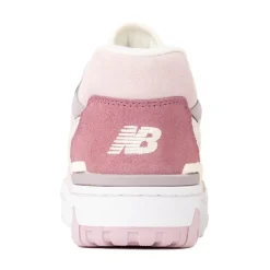 Womens New Balance 550 Athletic Shoe - White / Pink