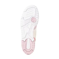 Womens New Balance 550 Athletic Shoe - White / Pink