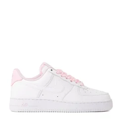 Womens Nike Air Force 1 '07 Vintage Athletic Shoe - Pink Foam / Grey Fog / Metallic Silver / White