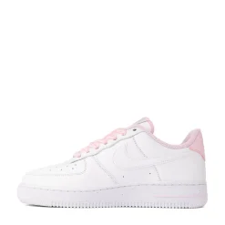 Womens Nike Air Force 1 '07 Vintage Athletic Shoe - Pink Foam / Grey Fog / Metallic Silver / White