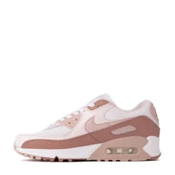 Womens Nike Air Max 90 Athletic Shoe - Particle Pink / Pearl Pink / Silt Red
