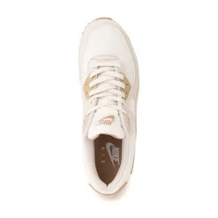 Womens Nike Air Max 90 Athletic Shoe - Phantom / Sanddrift / Light Orewood Brown / Sail