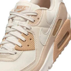 Womens Nike Air Max 90 Athletic Shoe - Phantom / Sanddrift / Light Orewood Brown / Sail