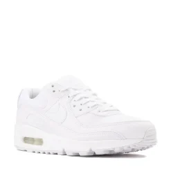 Womens Nike Air Max 90 Athletic Shoe - White / White / White