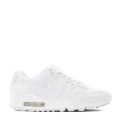 Womens Nike Air Max 90 Athletic Shoe - White / White / White