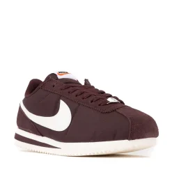 Womens Nike Cortez Textile Athletic Shoe - Burgundy Crush / Sail