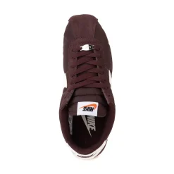 Womens Nike Cortez Textile Athletic Shoe - Burgundy Crush / Sail