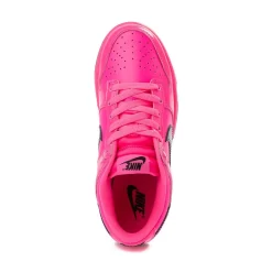 Womens Nike Dunk Low Athletic Shoe - Pink Blast / Black / Pink Blast