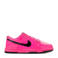 Womens Nike Dunk Low Athletic Shoe - Pink Blast / Black / Pink Blast