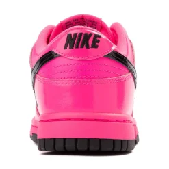 Womens Nike Dunk Low Athletic Shoe - Pink Blast / Black / Pink Blast