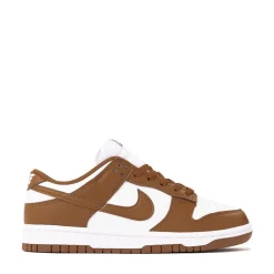 Womens Nike Dunk Low Athletic Shoe - Sail / White / Light British Tan
