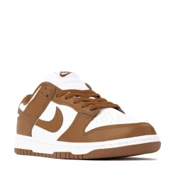 Womens Nike Dunk Low Athletic Shoe - Sail / White / Light British Tan