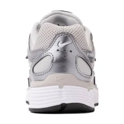 Womens Nike P-6000 Athletic Shoe - Grey Fog / White / Metallic Cool Grey / Cool Grey