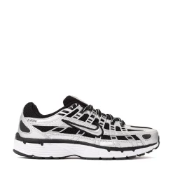 Womens Nike P-6000 Athletic Shoe - Metallic Silver / Black / White / Metallic Silver