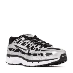 Womens Nike P-6000 Athletic Shoe - Metallic Silver / Black / White / Metallic Silver