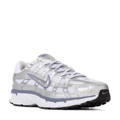 Womens Nike P-6000 Athletic Shoe - Metallic Silver / White / Black / World Indigo