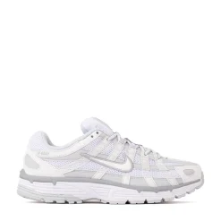 Womens Nike P-6000 Athletic Shoe - Metallic Summit White / Pure Platinum / Wolf Grey / White