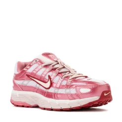 Womens Nike P-6000 Athletic Shoe - Summit White / Silt Red / Peony / Team Crimson
