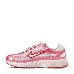 Womens Nike P-6000 Athletic Shoe - Summit White / Silt Red / Peony / Team Crimson