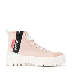 Womens Palladium Pallashock Backzip 2 Sneaker - Nature Pink