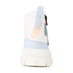 Womens Palladium Pallashock Backzip 2 Sneaker - Star White