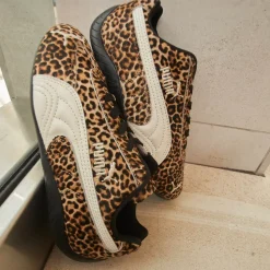 Womens PUMA Speedcat Athletic Shoe - Leopard