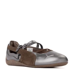 Womens PUMA Speedcat Ballet Lux Sneaker - Pewter / Brown