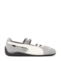 Womens PUMA Speedcat Ballet Shoe - Mouse Gray / PUMA White