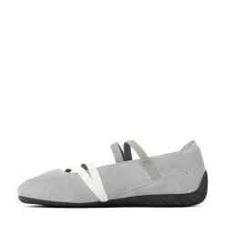 Womens PUMA Speedcat Ballet Shoe - Mouse Gray / PUMA White