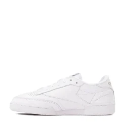 Womens Reebok Club C 85 Athletic Shoe - White / Light Grey