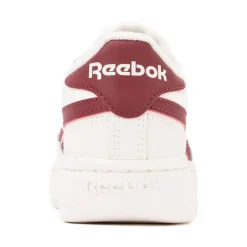 Womens Reebok Club C Double Revenge Athletic Shoe - Chalk / Classic Burgundy