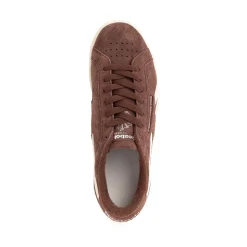 Womens Reebok Club C Grounds UK Athletic Shoe - Simple Brown / Chalk