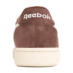 Womens Reebok Club C Grounds UK Athletic Shoe - Simple Brown / Chalk