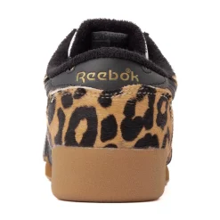 Womens Reebok Freestyle Lo Athletic Shoe - Cheetah / Black / Chalk