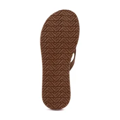 Womens Reef Costa Rica Slide Sandal - Chocolate