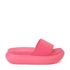 Womens Reef Cushion Bondi Bay Slide Sandal - Hot Pink