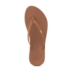 Womens Reef Cushion Slim Sandal - Espresso