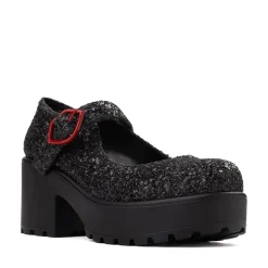Womens Rocky Horror Show x KOI Tira Mary Jane - Black