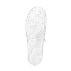 Womens Roxy Bayshore Plus Slip-On Casual Shoe - White