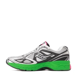 Womens Saucony ProGrid Guide 7 Athletic Shoe - Grey / Green / Pink