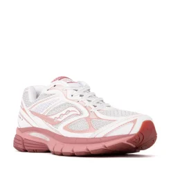 Womens Saucony ProGrid Guide 7 Athletic Shoe - White / Peach