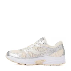 Womens Saucony Ride Millennium Athletic Shoe - Cream / Silver