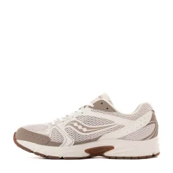 Womens Saucony Ride Millennium Athletic Shoe - Cream / Tan