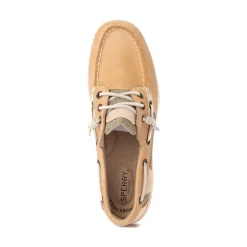 Womens Sperry Rosefish Boat Shoe - Linen / Oat