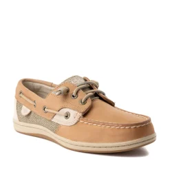 Womens Sperry Songfish Boat Shoe - Linen / Oat